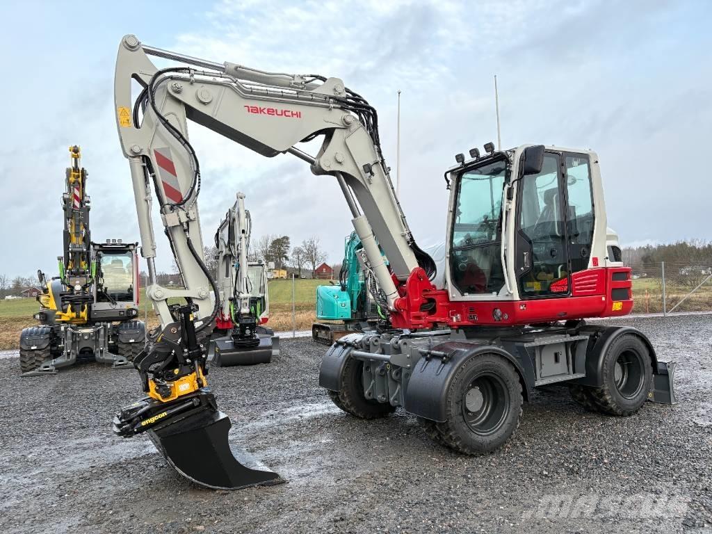 Takeuchi TB395W Ratasekskavaatorid