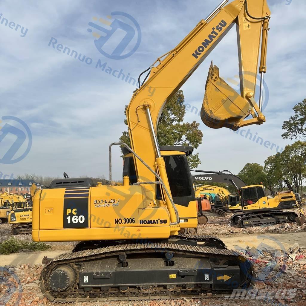 Komatsu PC 160 Roomikekskavaatorid