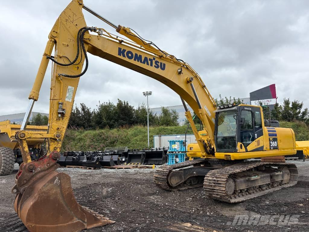 Komatsu PC360LC-10 Roomikekskavaatorid