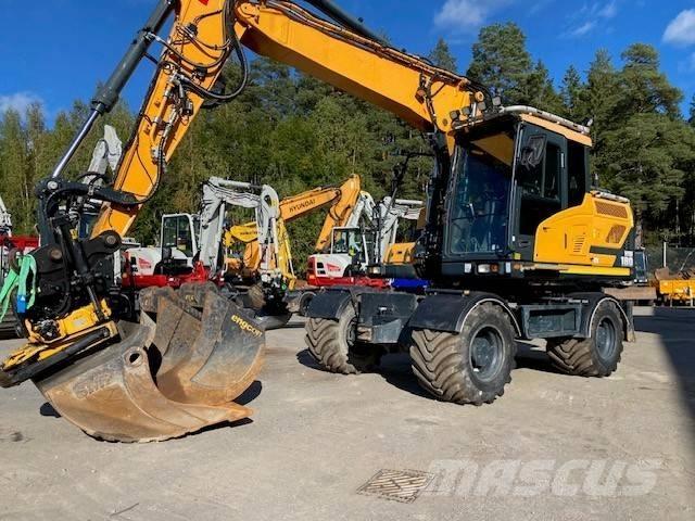 Hyundai HW 180 Ratasekskavaatorid