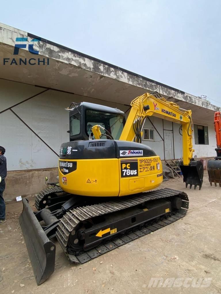 Komatsu PC 78 US Roomikekskavaatorid