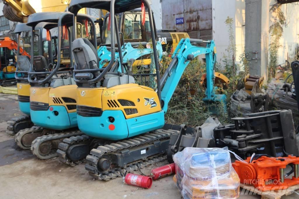 Kubota U 15 Miniekskavaatorid < 7 t