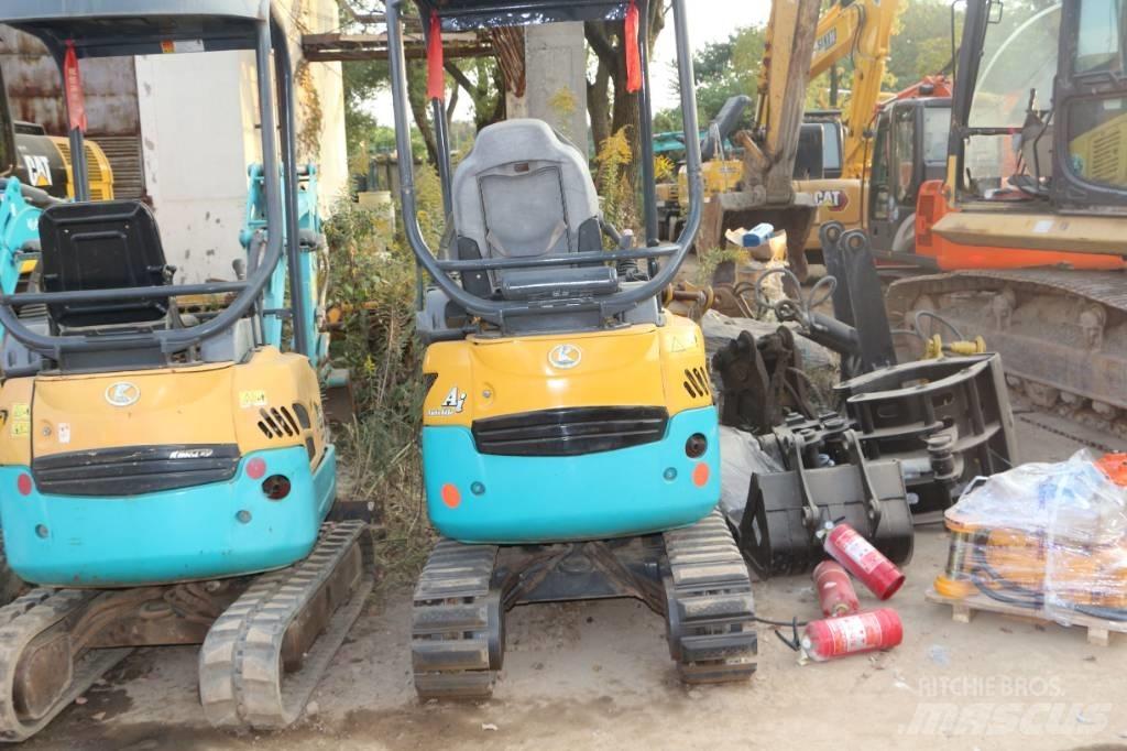 Kubota U 15 Miniekskavaatorid < 7 t