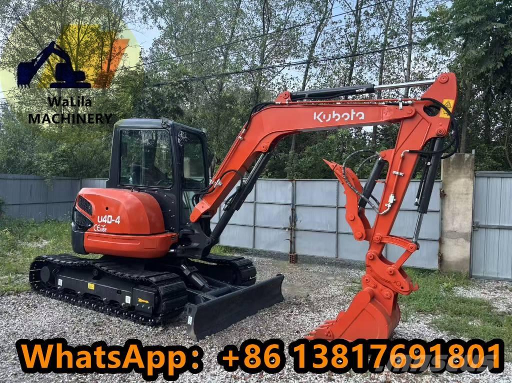 Kubota U 40 Miniekskavaatorid < 7 t