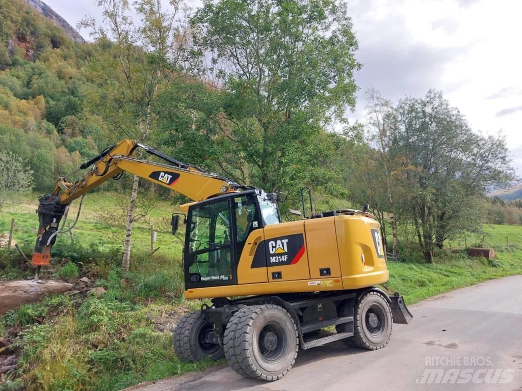 CAT M 314 F Ratasekskavaatorid