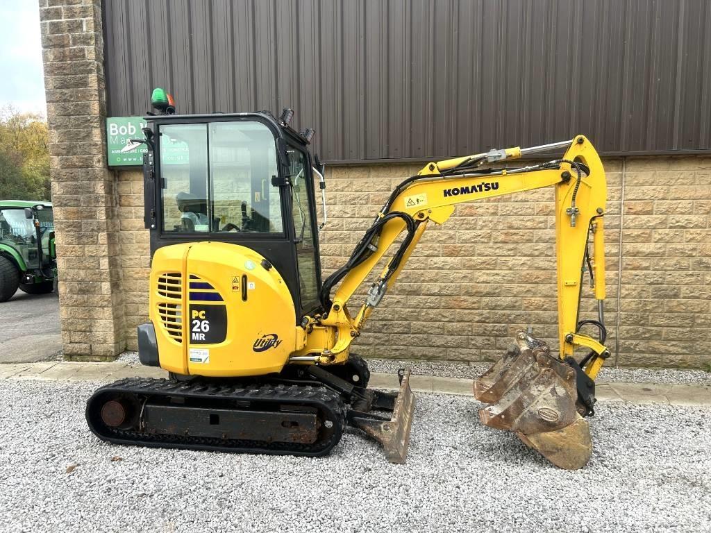 Komatsu PC 26 MR-3 Miniekskavaatorid < 7 t