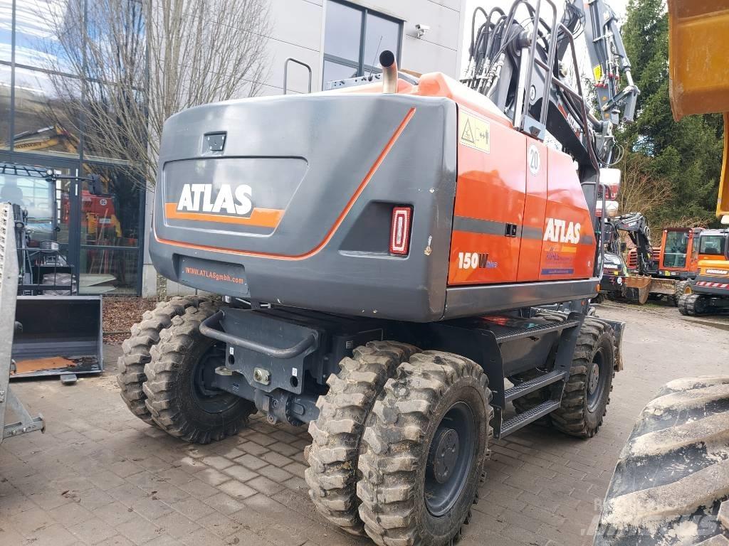 Atlas 150 W Ratasekskavaatorid
