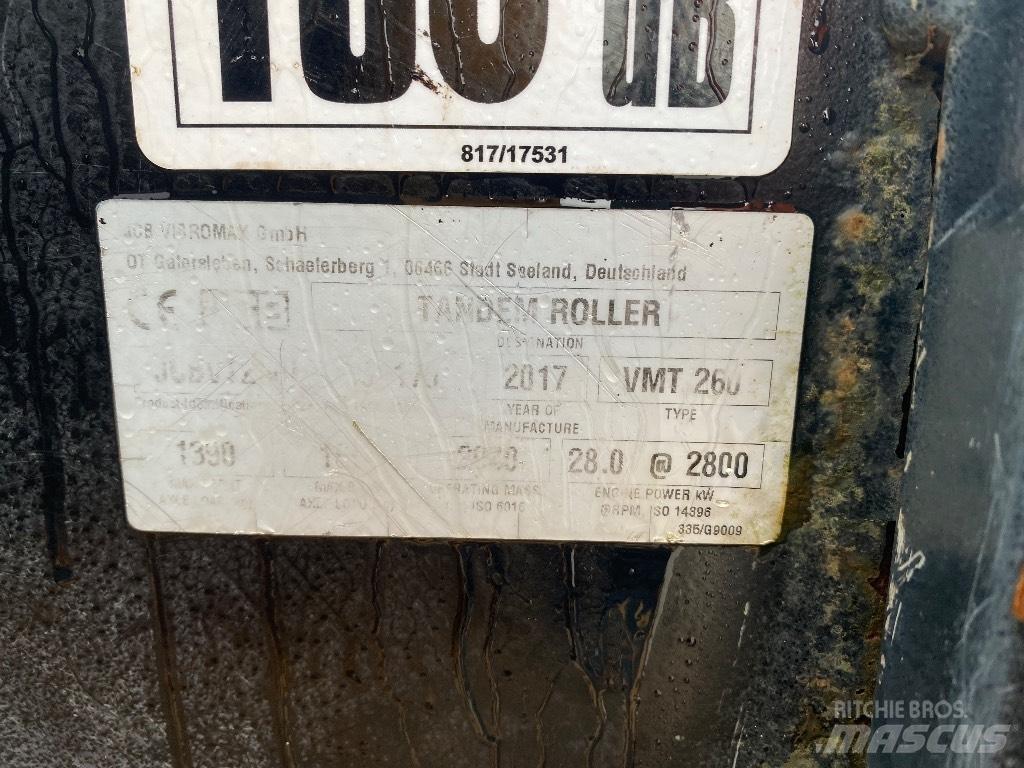 JCB VMT 260-120 Tandemrullid