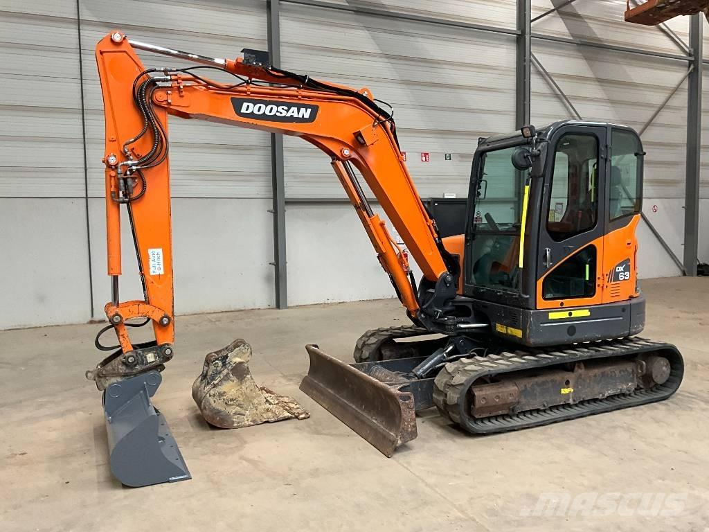 Doosan DX 63-3 Miniekskavaatorid < 7 t