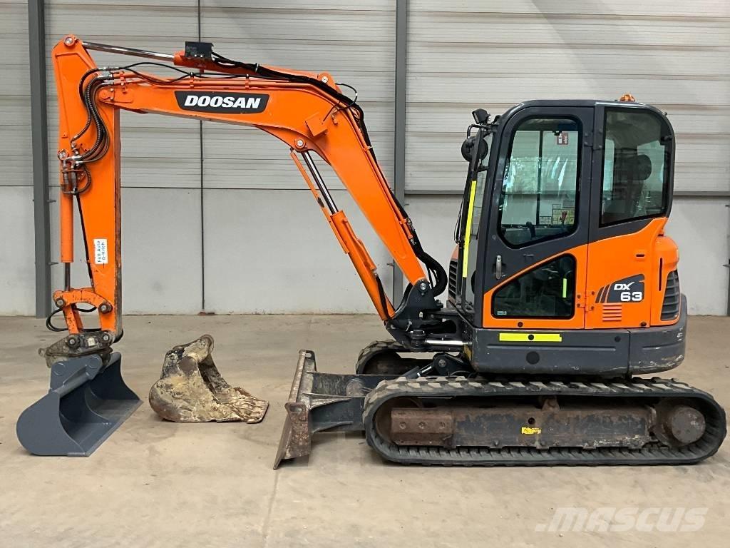 Doosan DX 63-3 Miniekskavaatorid < 7 t