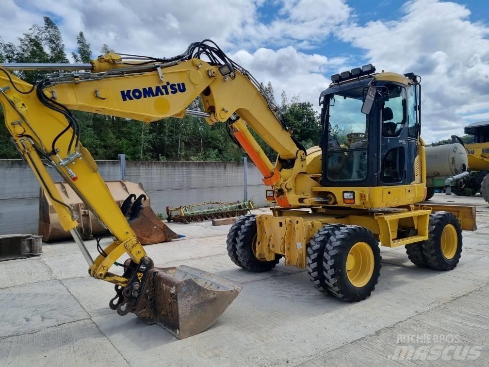 Komatsu PW 118 MR-8 Ratasekskavaatorid