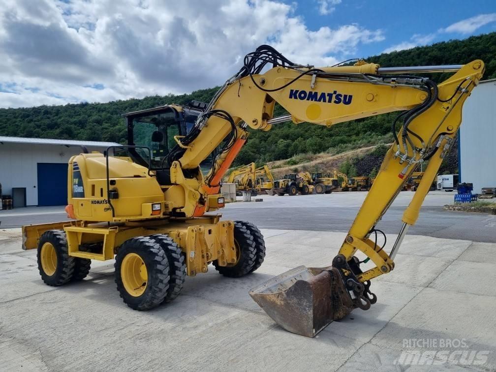 Komatsu PW 118 MR-8 Ratasekskavaatorid