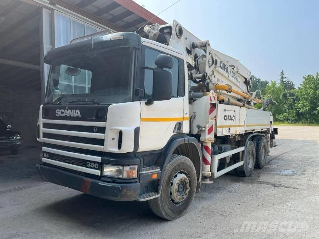 Scania P 114-380 Betooni pumpautod