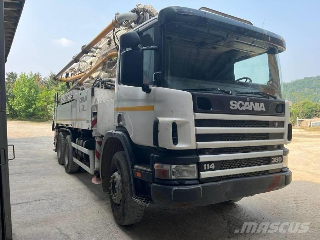 Scania P 114-380 Betooni pumpautod
