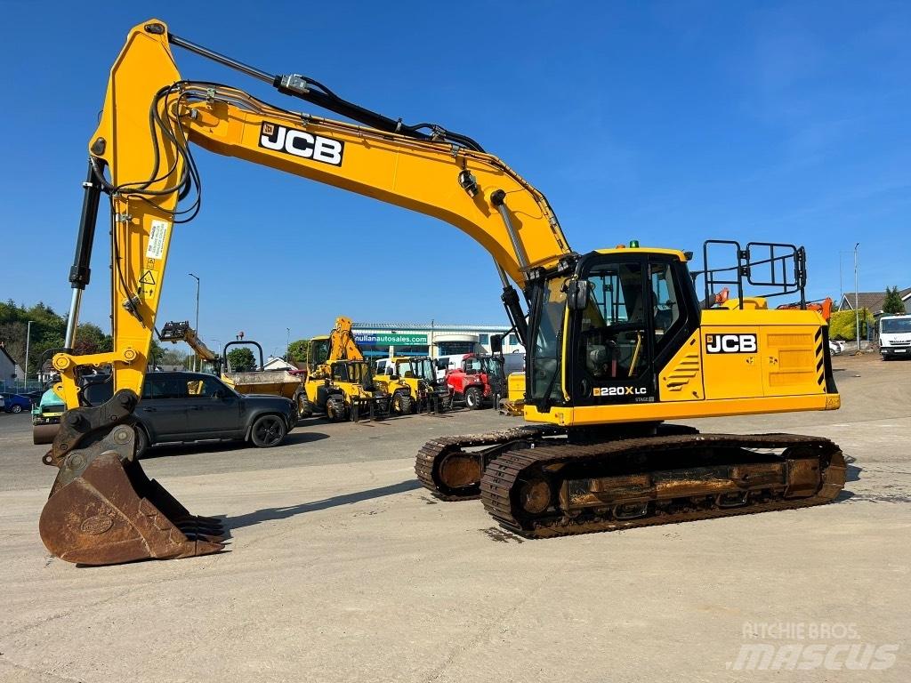 JCB 220X L Roomikekskavaatorid