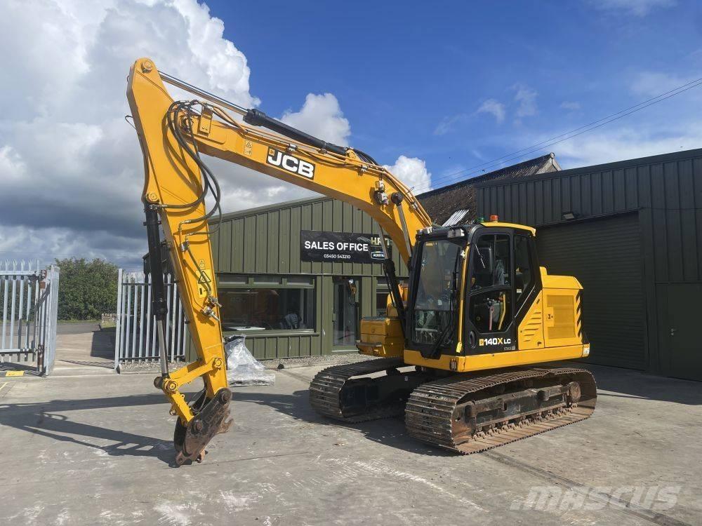 JCB 140 X Roomikekskavaatorid