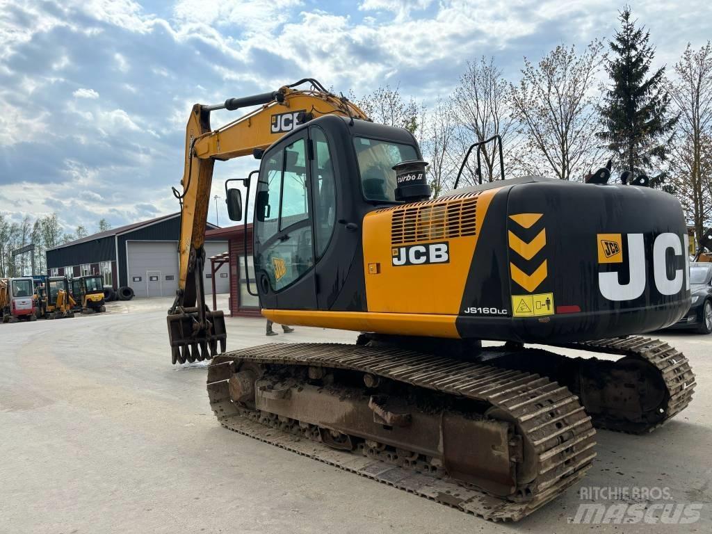 JCB JS 160 LC Roomikekskavaatorid