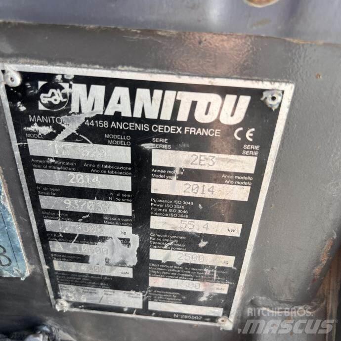 Manitou MT 625 Teleskooplaadurid