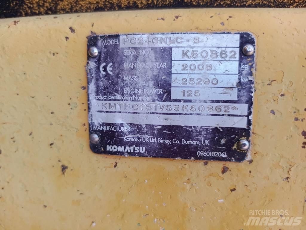 Komatsu PC 240 LC-8 Roomikekskavaatorid