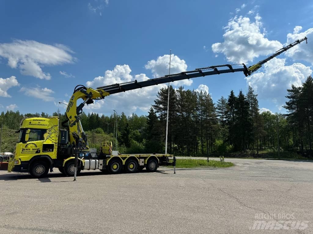 Scania R 650 10x4 Kraanaga veokid