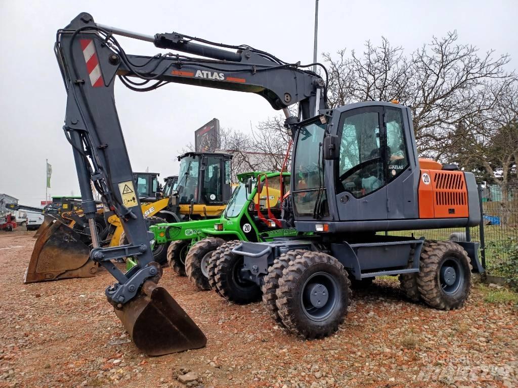 Atlas 150 W Ratasekskavaatorid