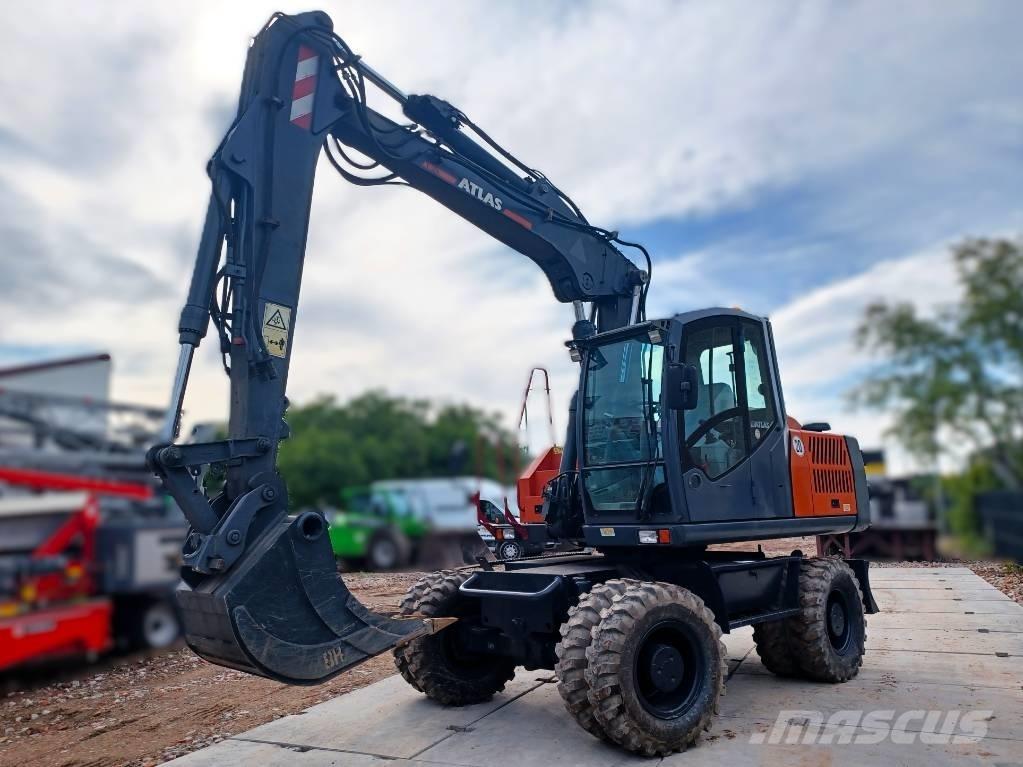 Atlas 150 W Ratasekskavaatorid