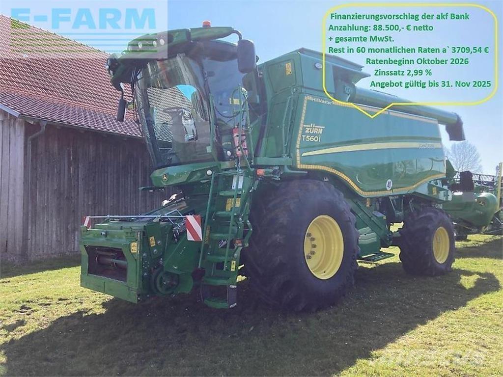 John Deere t560 hm Teraviljakombainid