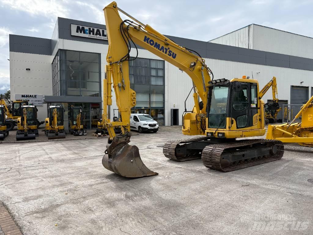 Komatsu PC138US-11 Roomikekskavaatorid