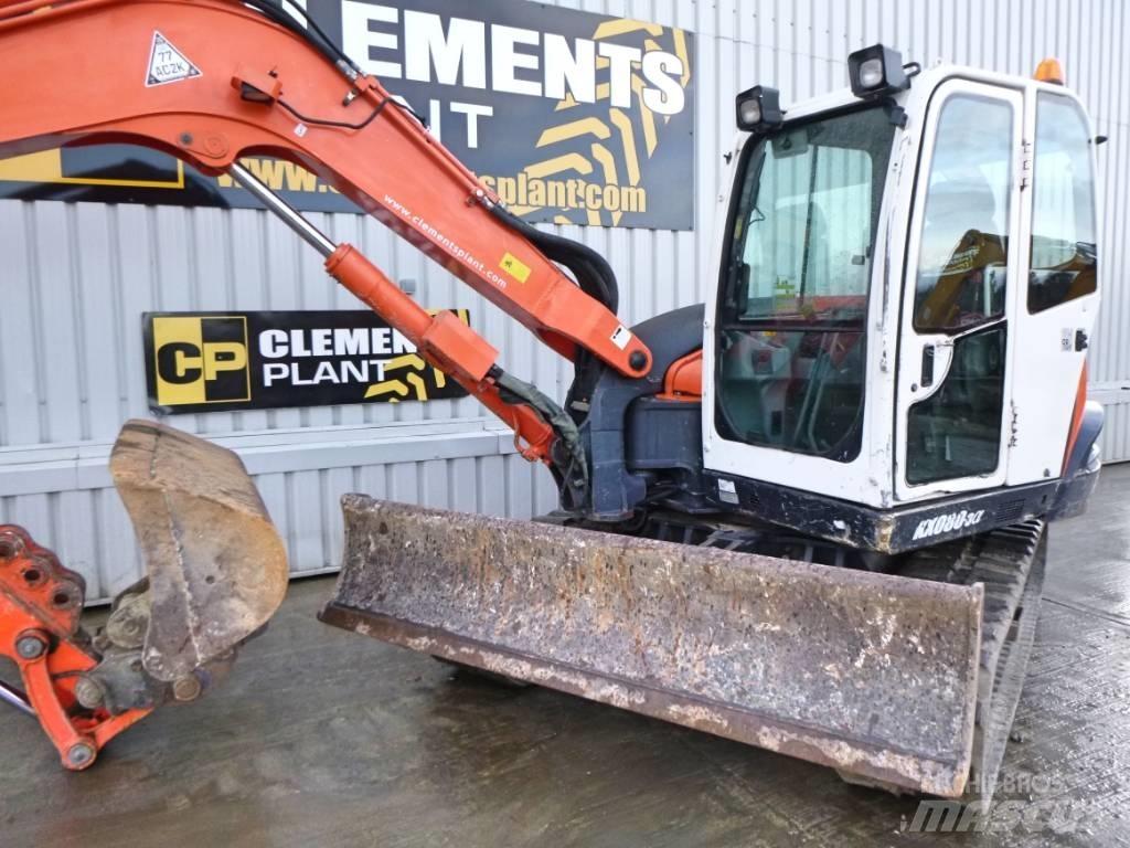 Kubota KX 080-3 A Väikeekskavaatorid 7t-12t