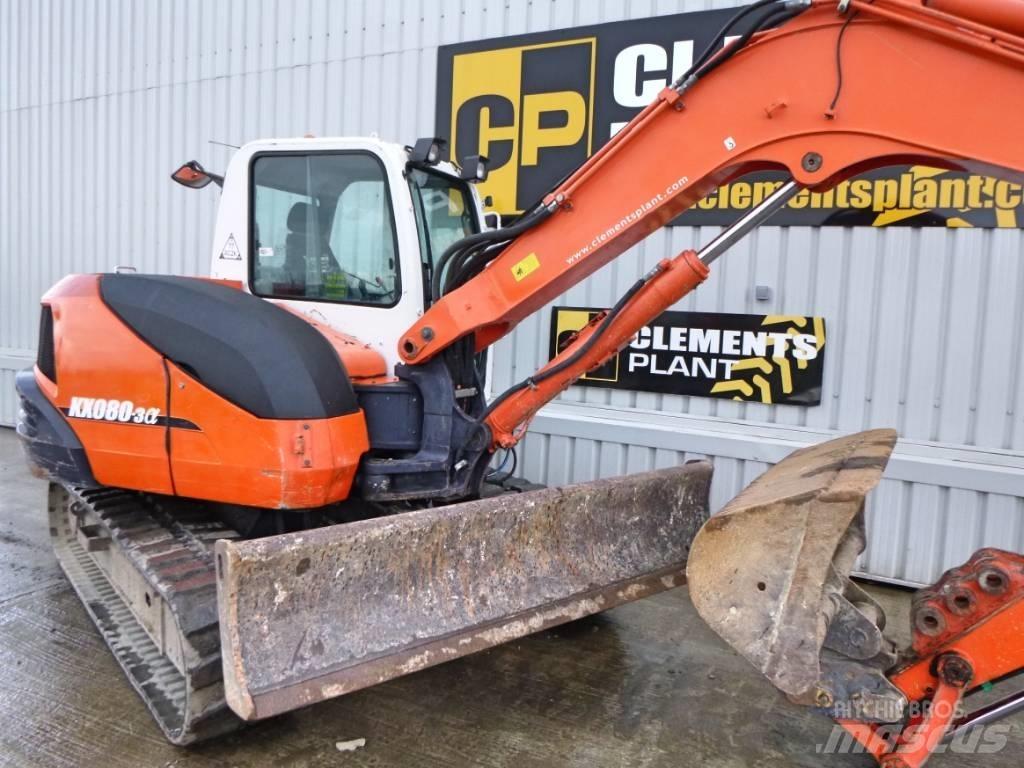 Kubota KX 080-3 A Väikeekskavaatorid 7t-12t