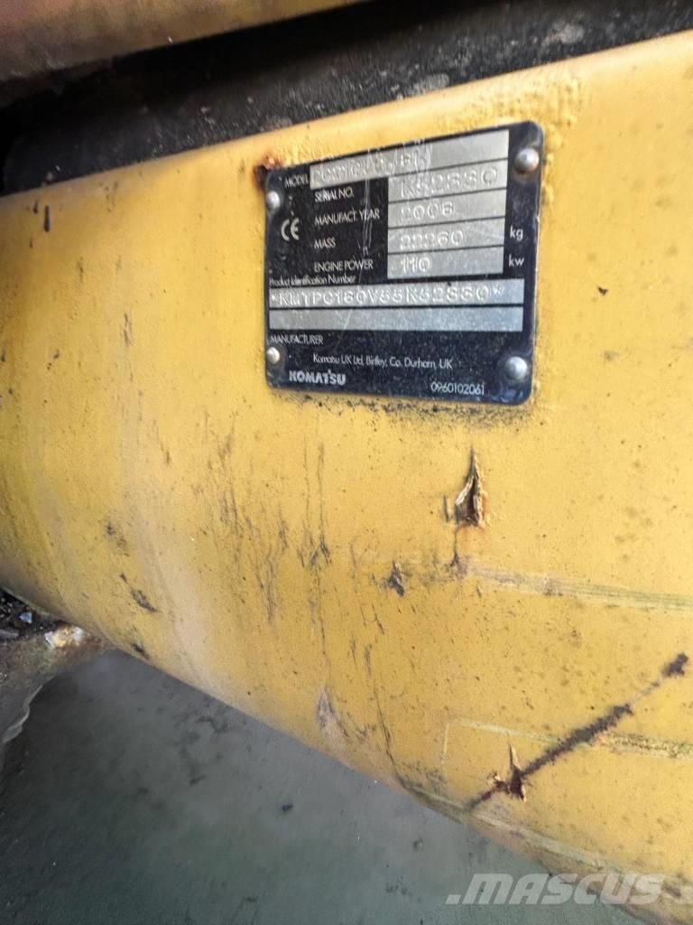 Komatsu PC 210 LC-8 Roomikekskavaatorid