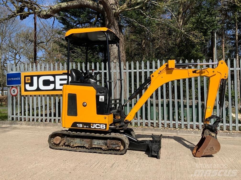 JCB 18Z-1 Miniekskavaatorid < 7 t