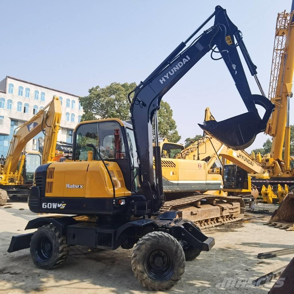 Hyundai R60W-9 Ratasekskavaatorid