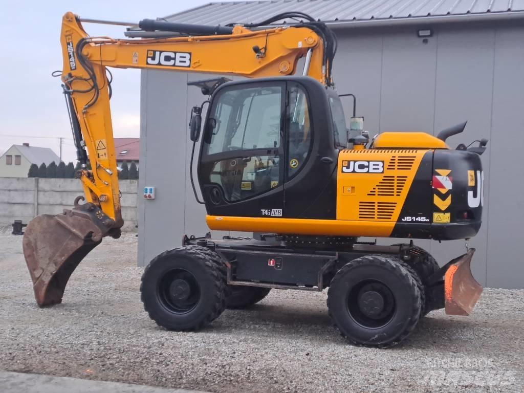 JCB JS145 W Ratasekskavaatorid