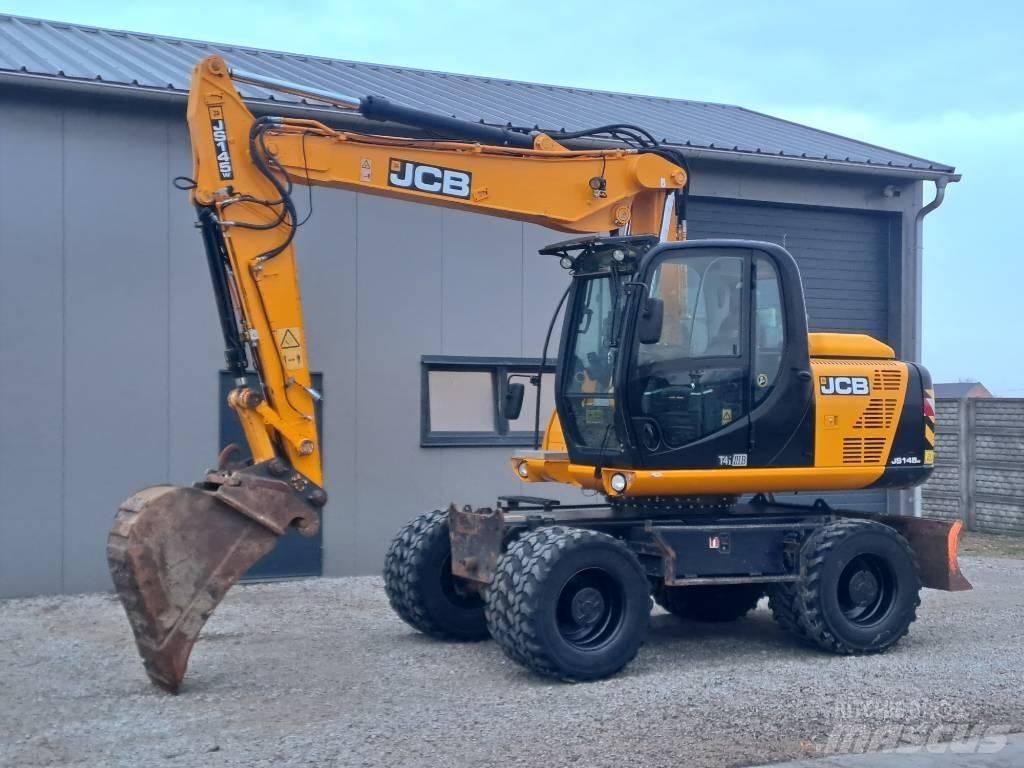 JCB JS145 W Ratasekskavaatorid