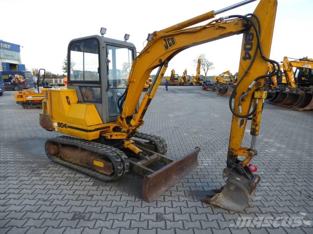 JCB 804 Miniekskavaatorid < 7 t