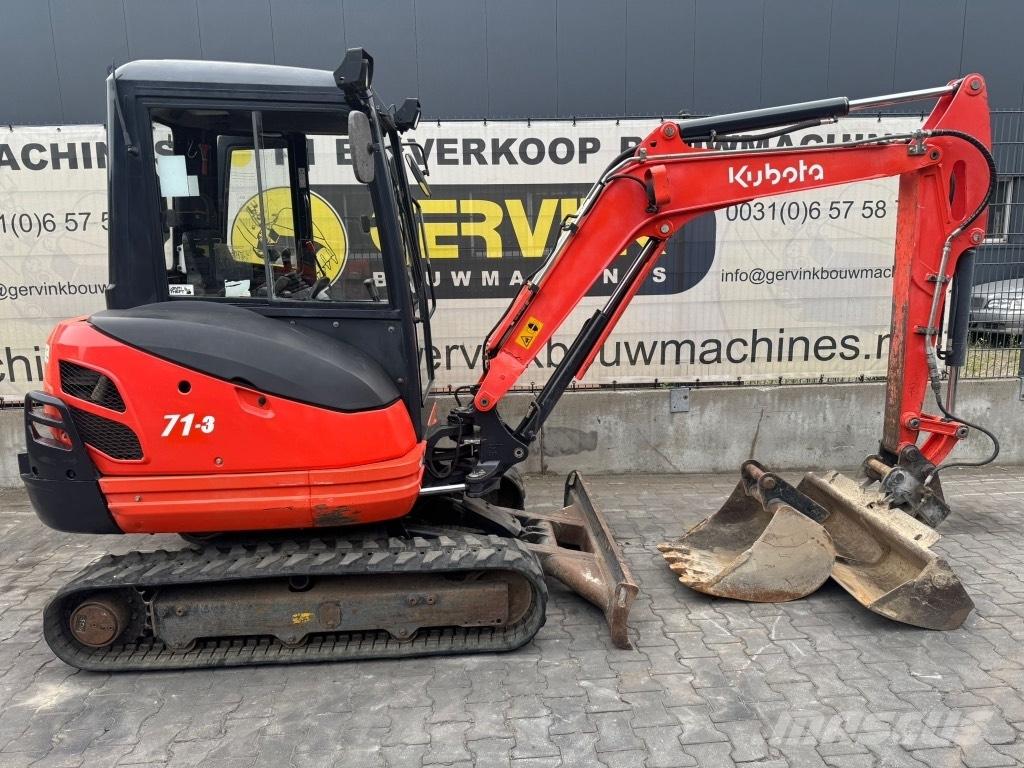 Kubota KX 71-3 Miniekskavaatorid < 7 t