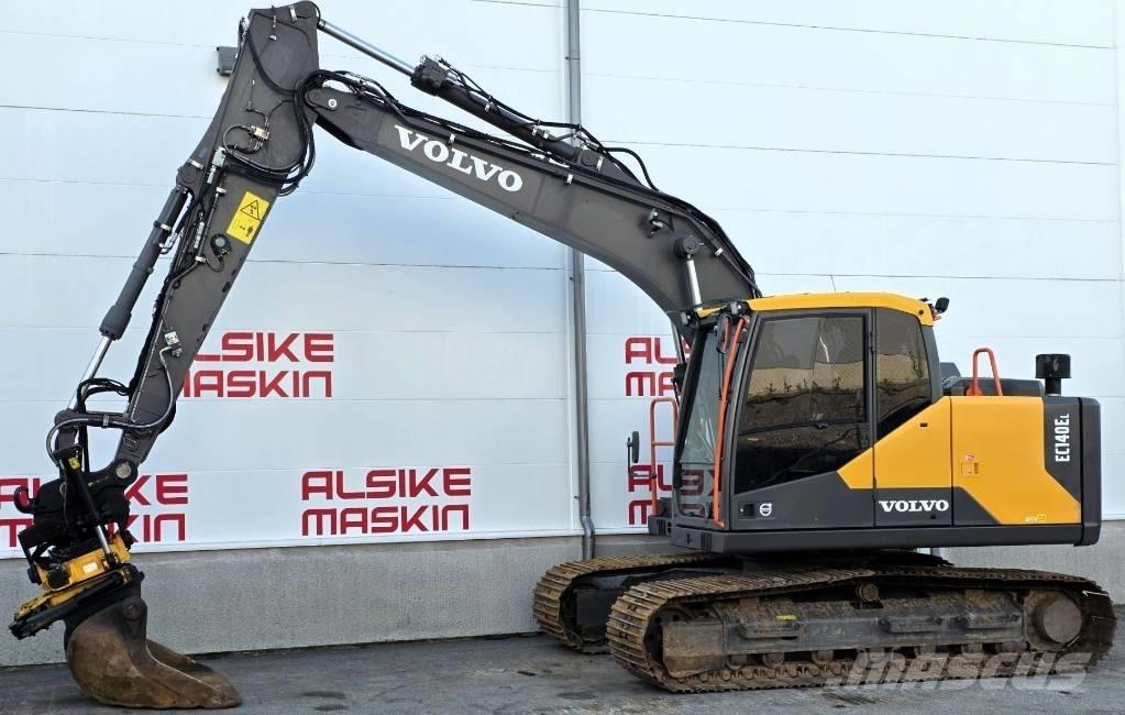 Volvo EC 140 EL Roomikekskavaatorid