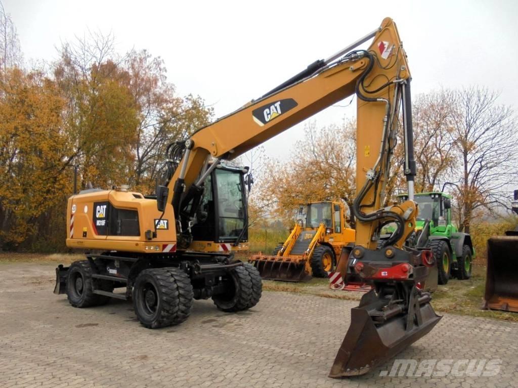 CAT M 318 F Ratasekskavaatorid
