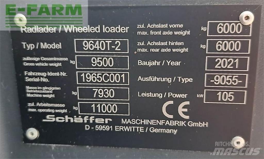 Schäffer 9640 t-2 Põllumajanduslikud teleskoopkäitlejad