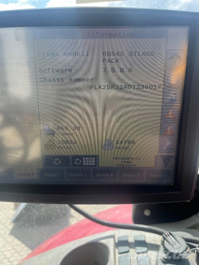 Case IH RB 545 Ruloonpressid