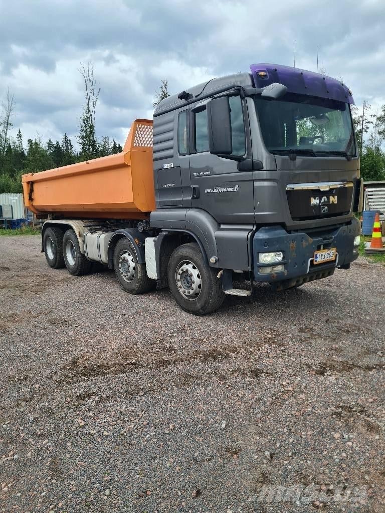 MAN TGS 35.480 Trossüsteemiga vahetuskere veokid