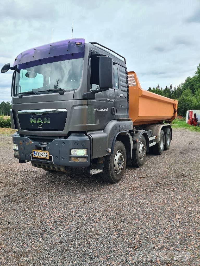 MAN TGS 35.480 Trossüsteemiga vahetuskere veokid