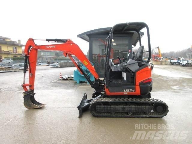 Kubota U 27-4 Miniekskavaatorid < 7 t