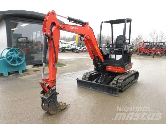 Kubota U 27-4 Miniekskavaatorid < 7 t