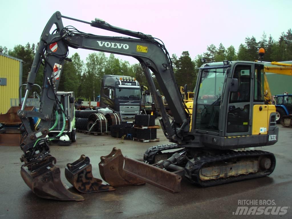 Volvo EC 55 C Miniekskavaatorid < 7 t