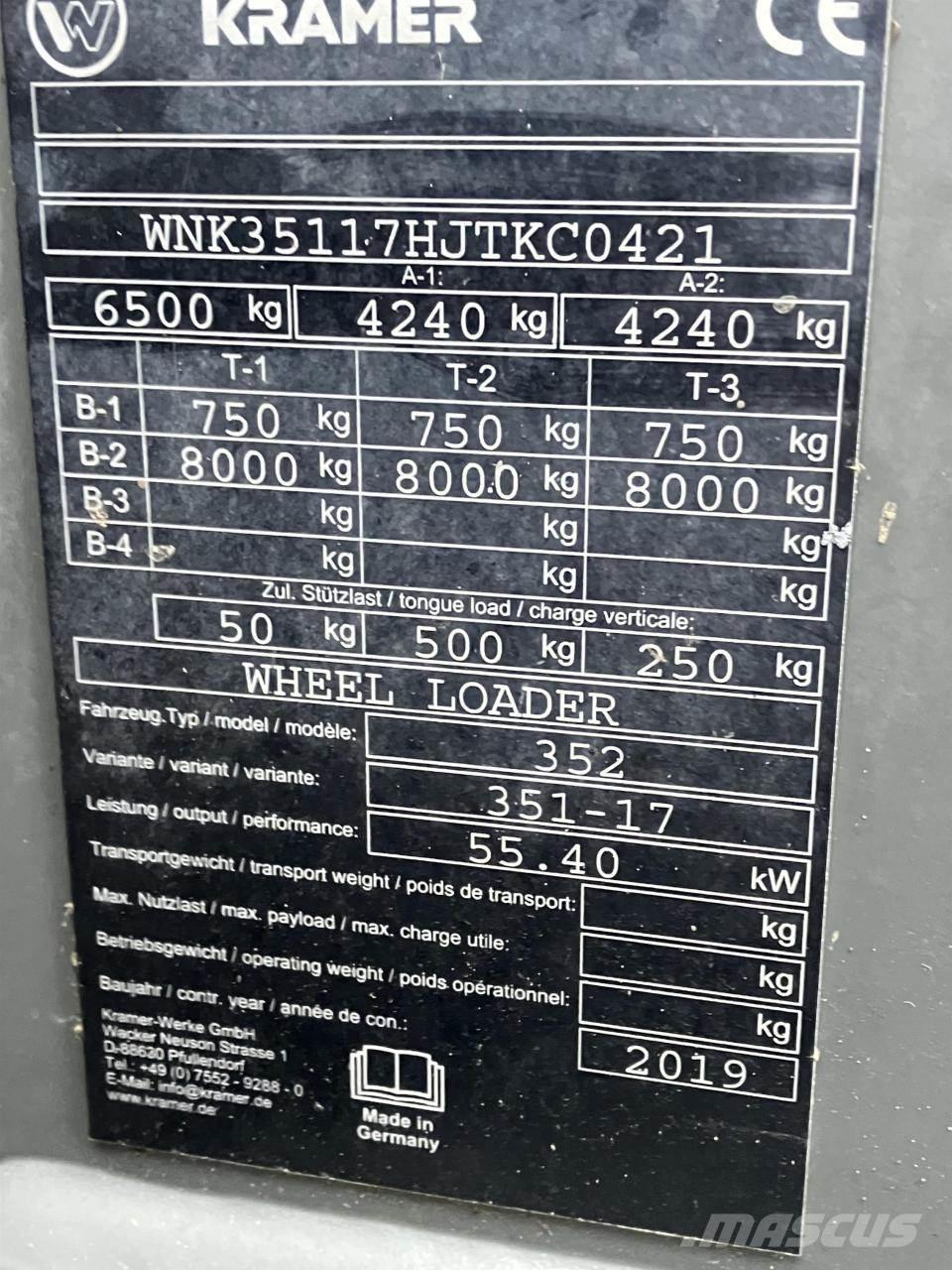 Kramer 8085T Põllumajanduslikud teleskoopkäitlejad