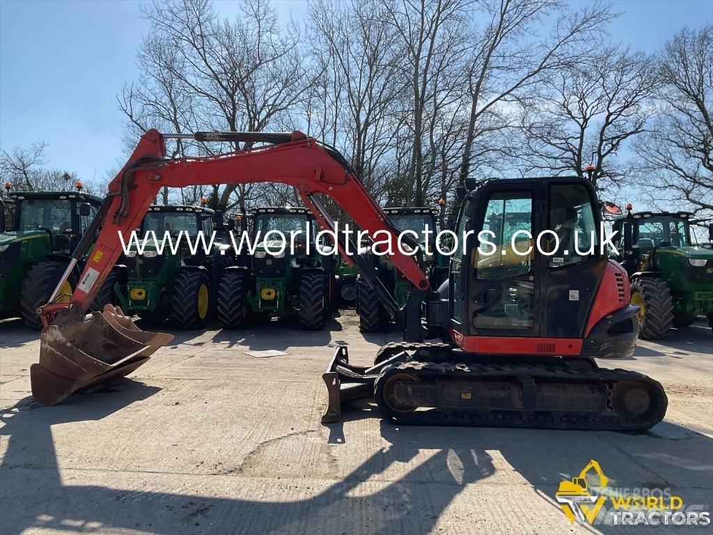 Kubota KX 080-4 Väikeekskavaatorid 7t-12t