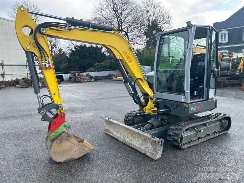 Wacker Neuson EZ36 Roomikekskavaatorid