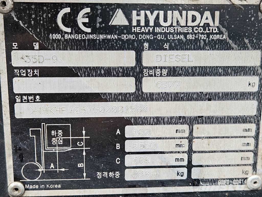 Hyundai 35d-9 Diiseltõstukid